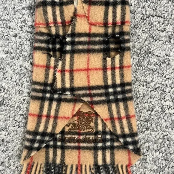 Authentic London Brown Burberry Dog Coat/Jacket/Vest Size Small - Main Image